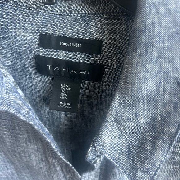 Tahari linen dress - Picture 2 of 4